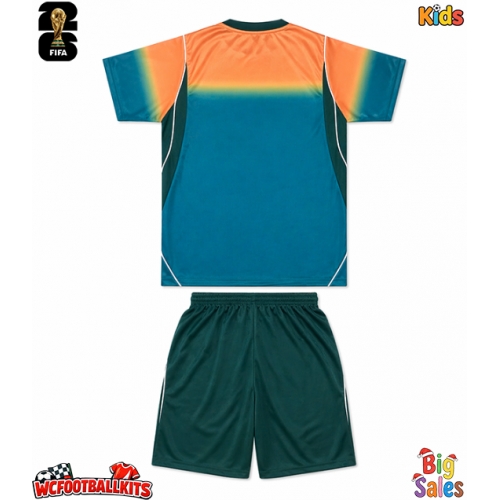 Australia Replica Away Stadium Kit for Kids World Cup 2026 Short Sleeve (+ pants)